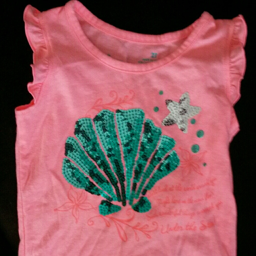 NWOT 2T under the sea shirt